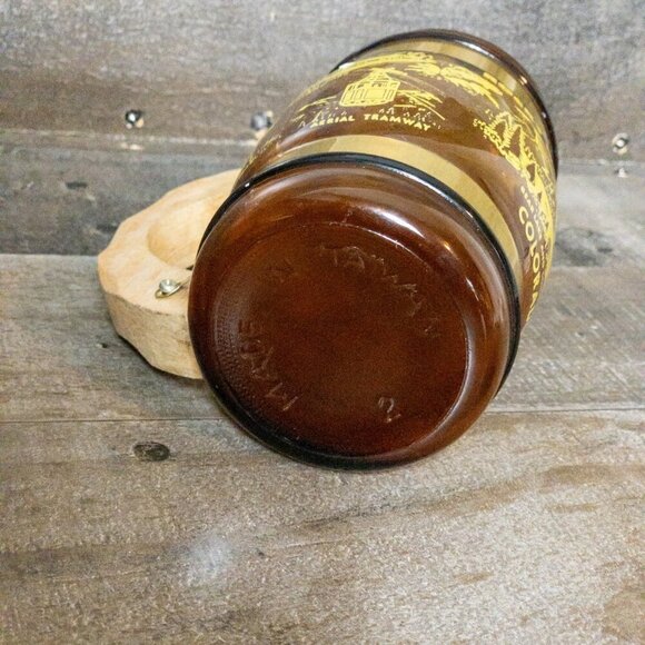 VINTAGE MINI BARREL COFFEE MUG RETRO ROCKY MTN NATIONAL PARK CUP RETRO DRINKWARE - Picture 5 of 6